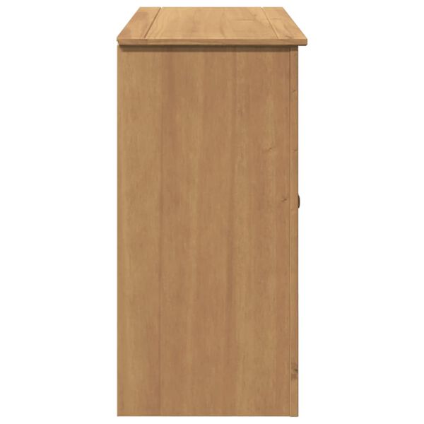 vidaXL Μπουφές με Συρτάρια Panama 112x40x80 εκ. από Μασίφ Ξύλο Πεύκου