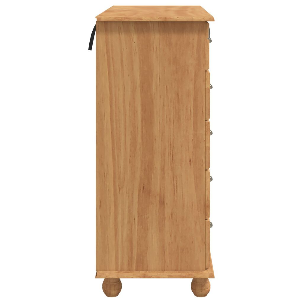 vidaXL Κομοδίνο 'ASKIM'91x40x95,5 εκ. Μασίφ Ξύλο Πεύκου