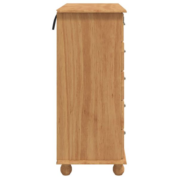 vidaXL Κομοδίνο 'ASKIM'91x40x95,5 εκ. Μασίφ Ξύλο Πεύκου