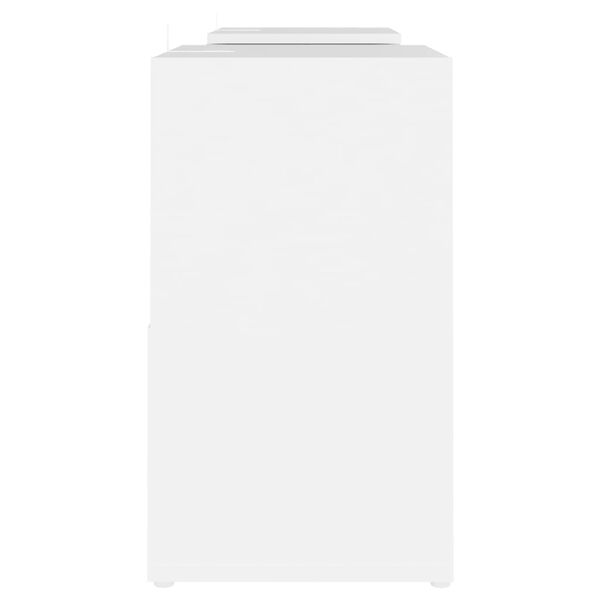 vidaXL Έπιπλο Τηλεόρασης Λευκό 104 x 30 x 52 εκ. από Επεξ. Ξύλο