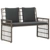 vidaXL &Epsilon;&xi;&omega;&tau;&epsilon;&rho;&iota;&kappa;ό&sigmaf; &pi;ά&gamma;&kappa;&omicron;&sigmaf; 2 -Seater 116 x 55 x 82 &epsilon;&kappa;