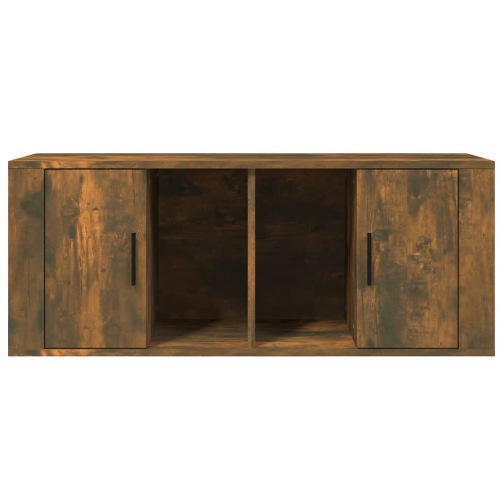 vidaXL Έπιπλο Τηλεόρασης Καπνιστή Δρυς 100x35x40 εκ. Επεξ. Ξύλο
