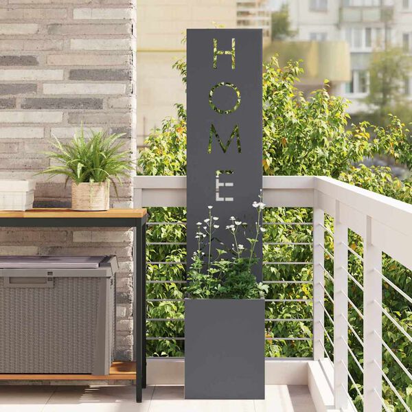vidaXL Οθόνη Ιδιωτικότητας Κήπου Ανθρακί 32 x 140 εκ.