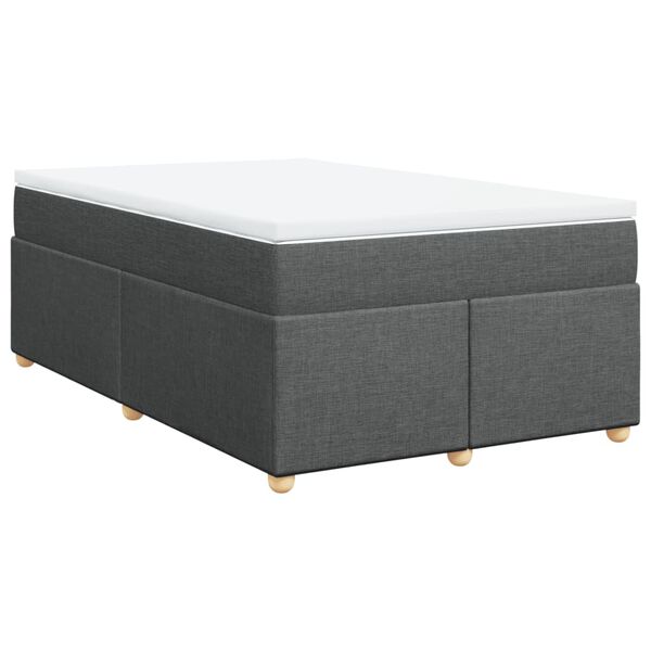 vidaXL &Kappa;&rho;&epsilon;&beta;ά&tau;&iota; Boxspring &mu;&epsilon; &Sigma;&tau;&rho;ώ&mu;&alpha; &Sigma;&kappa;&omicron;ύ&rho;&omicron; &Gamma;&kappa;&rho;&iota; 120x200 &epsilon;&kappa;. &Upsilon;&phi;&alpha;&sigma;&mu;ά&tau;&iota;&nu;&omicron;