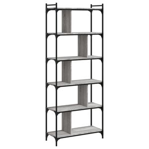 vidaXL &Beta;&iota;&beta;&lambda;&iota;&omicron;&theta;ή&kappa;&eta; 6 &Epsilon;&pi;&iota;&pi;έ&delta;&omega;&nu; &Gamma;&kappa;&rho;&iota; Sonoma 76 x 32 x 192 &epsilon;&kappa;. &Epsilon;&pi;&epsilon;&xi;. &Xi;ύ&lambda;&omicron;