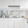 vidaXL Πίσω Πάνελ Κουζίνας 2 pcs Ανοιχτό γκρι 100 x 50 cm