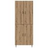 vidaXL Highboard 2 pcs Artisan Oak &Sigma;ύ&nu;&theta;&epsilon;&tau;&omicron; &Xi;ύ&lambda;&omicron; &kappa;&alpha;&iota; &Gamma;&upsilon;&alpha;&lambda;ί