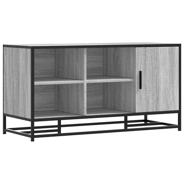 vidaXL Παπουτσοθήκη Γκρι Sonoma 102x35x55 εκ. από Επεξεργασμένο Ξύλο