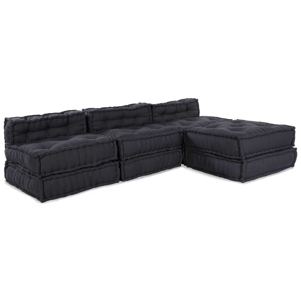 vidaXL Μαξιλάρι 4 pcs Ανθρακί 70 x 70 x 54 εκ Πολυεστέρας