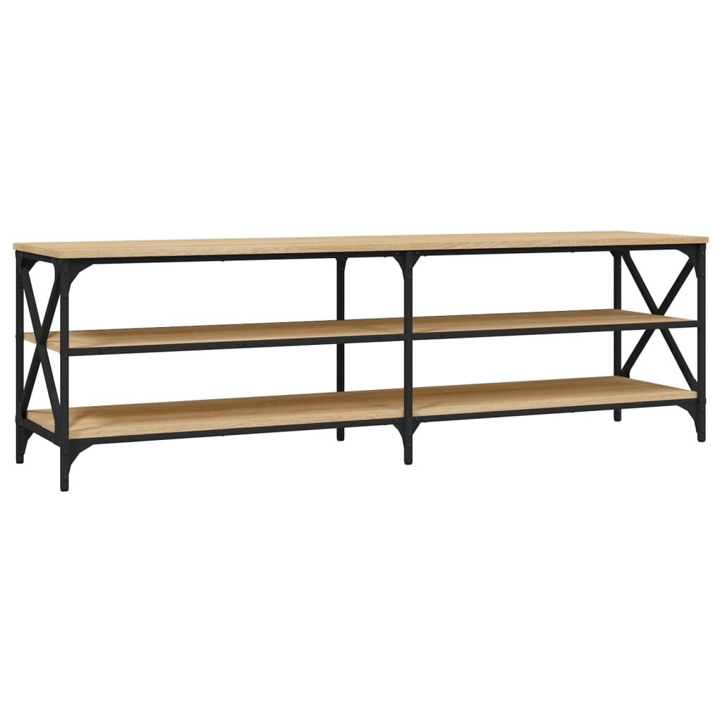 vidaXL Έπιπλο Τηλεόρασης Sonoma Δρυς 160x40x50 εκ. Επεξ. Ξύλο