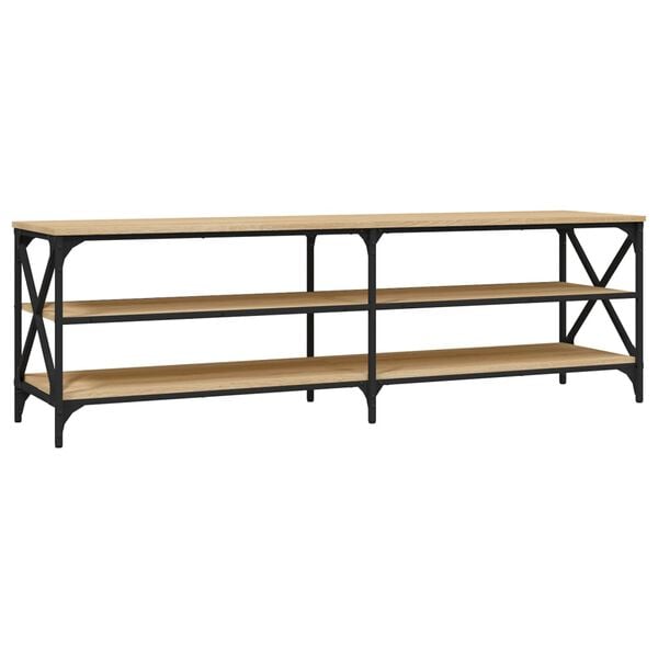 vidaXL Έπιπλο Τηλεόρασης Sonoma Δρυς 160x40x50 εκ. Επεξ. Ξύλο