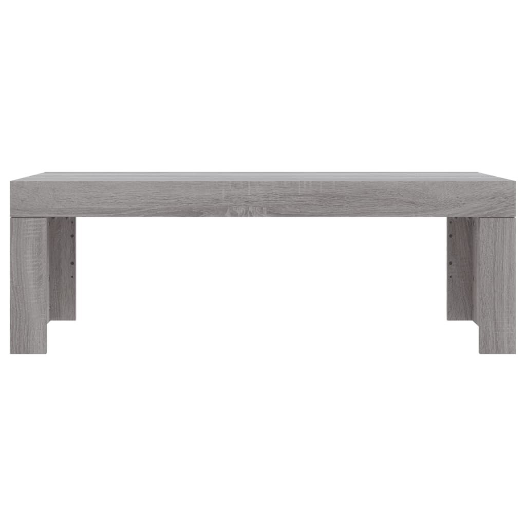 vidaXL Τραπεζάκι Σαλονιού Γκρι Sonoma 102x50x36 εκ. Επεξεργασμένο Ξύλο