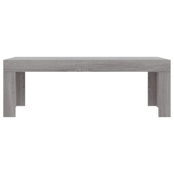 vidaXL Τραπεζάκι Σαλονιού Γκρι Sonoma 102x50x36 εκ. Επεξεργασμένο Ξύλο