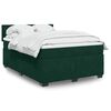 vidaXL &Kappa;&rho;&epsilon;&beta;ά&tau;&iota; Boxspring &mu;&epsilon; &Sigma;&tau;&rho;ώ&mu;&alpha; &Sigma;&kappa;&omicron;ύ&rho;&omicron; &Pi;&rho;ά&sigma;&iota;&nu;&omicron; 160x200&epsilon;&kappa;. &Beta;&epsilon;&lambda;&omicron;ύ&delta;&iota;&nu;&omicron;
