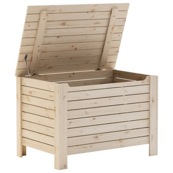 vidaXL Κουτί Αποθήκευσης με Καπάκι RANA 80x49x54εκ. Μασίφ Ξύλο Πεύκου