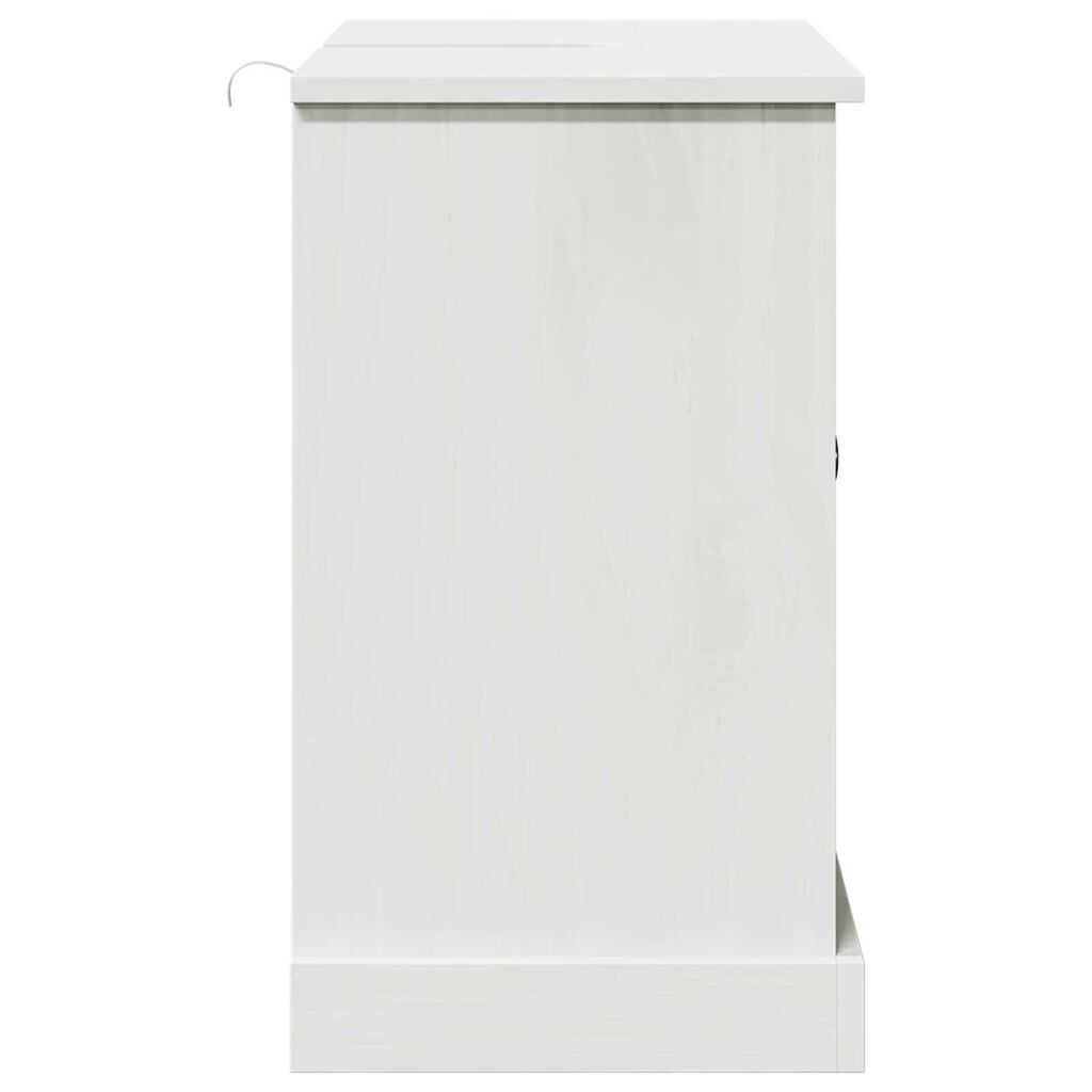 vidaXL Ντουλάπι Νιπτήρα 'VIGO' με Πόρτες 67.5x34x59 cm Σταθερού Ξύλου Πεύκου