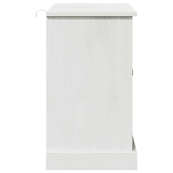 vidaXL Ντουλάπι Νιπτήρα 'VIGO' με Πόρτες 67.5x34x59 cm Σταθερού Ξύλου Πεύκου