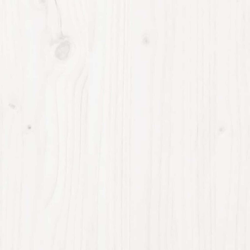 vidaXL Ντουλάπι Γραφείου Καφέ Λευκό 135x50x75εκ. από Μασίφ Ξύλο Πεύκου