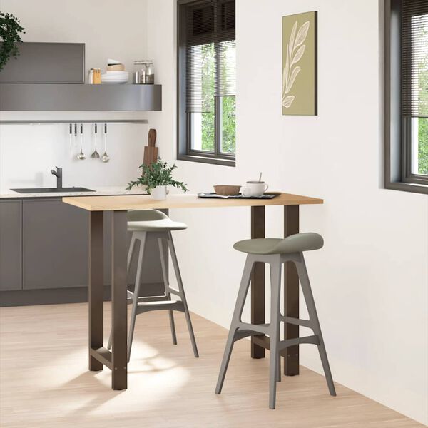 vidaXL &Pi;ό&delta;&iota;&alpha; &Tau;&rho;&alpha;&pi;&epsilon;&zeta;&iota;&omicron;ύ &Mu;&pi;&alpha;&rho; 2 &tau;&epsilon;&mu;. &alpha;&pi;ό &Phi;&upsilon;&sigma;&iota;&kappa;ό &Alpha;&tau;&sigma;ά&lambda;&iota; 60x(100-101) &epsilon;&kappa;. &Alpha;&tau;&sigma;ά&lambda;&iota;