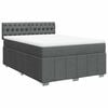 vidaXL &Kappa;&rho;&epsilon;&beta;ά&tau;&iota; Boxspring &mu;&epsilon; &Sigma;&tau;&rho;ώ&mu;&alpha; &Sigma;&kappa;&omicron;ύ&rho;&omicron; &Gamma;&kappa;&rho;&iota; 140x190 &epsilon;&kappa;. &Upsilon;&phi;&alpha;&sigma;&mu;ά&tau;&iota;&nu;&omicron;