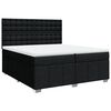 vidaXL &Kappa;&rho;&epsilon;&beta;ά&tau;&iota; Boxspring &mu;&epsilon; &Sigma;&tau;&rho;ώ&mu;&alpha; &Mu;&alpha;ύ&rho;&omicron; 200x200 &epsilon;&kappa;. &Upsilon;&phi;&alpha;&sigma;&mu;ά&tau;&iota;&nu;&omicron;