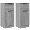 vidaXL &Nu;&tau;&omicron;&upsilon;&lambda;ά&pi;&iota;&alpha; 2 &tau;&epsilon;&mu;. &Gamma;&kappa;&rho;&iota; Sonoma 30x30x70 &epsilon;&kappa;. &Epsilon;&pi;&epsilon;&xi;&epsilon;&rho;&gamma;&alpha;&sigma;&mu;έ&nu;&omicron; &Xi;ύ&lambda;&omicron;