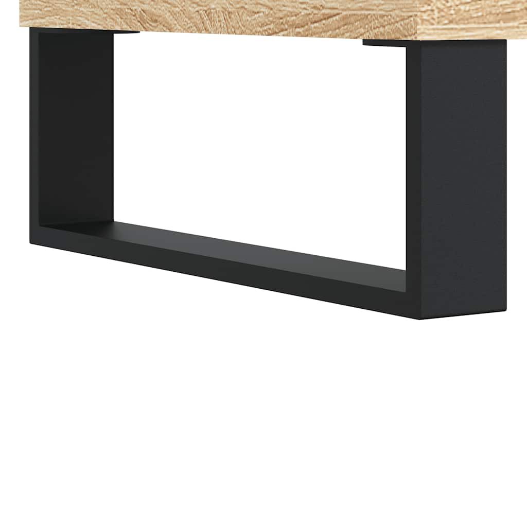 vidaXL Ντουλάπι Μπάνιου Sonoma Δρυς 58 x 33 x 60 εκ. από Επεξεργ. Ξύλο