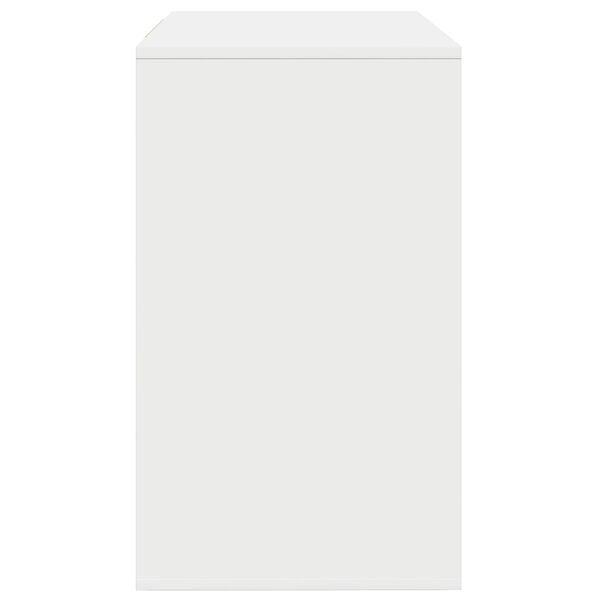 vidaXL Κονσόλα Λευκή 120x41x75 εκ. Κατασκευασμένη από Συνθετικό Ξύλο