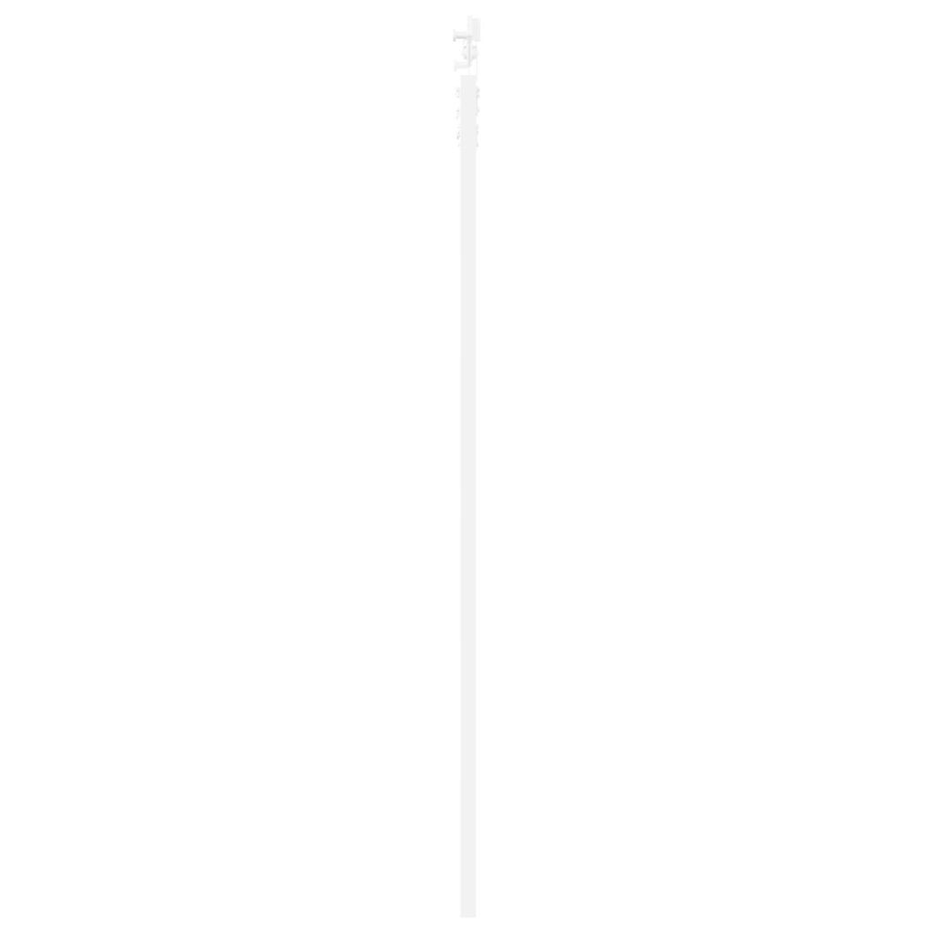 vidaXL Συρόμενη Πόρτα Λευκό 93 x 202 cm