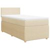 vidaXL &Kappa;&rho;&epsilon;&beta;ά&tau;&iota; Boxspring &mu;&epsilon; &Sigma;&tau;&rho;ώ&mu;&alpha; &Kappa;&rho;&epsilon;&mu; 80 x 200 &epsilon;&kappa;. &Upsilon;&phi;&alpha;&sigma;&mu;ά&tau;&iota;&nu;&omicron;