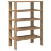 vidaXL Ράφι παπουτσιών Artisan Oak 61x32x87,5 cm Κατασκευασμένο ξύλο