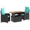 vidaXL &Sigma;&epsilon;&tau; &Epsilon;&xi;&omega;&tau;&epsilon;&rho;&iota;&kappa;ή&sigmaf; &Tau;&rho;&alpha;&pi;έ&zeta;&eta;&sigmaf; 3 pcs &sigma;&upsilon;&nu;&theta;&epsilon;&tau;&iota;&kappa;ό &rho;&alpha;&tau;ά&nu;
