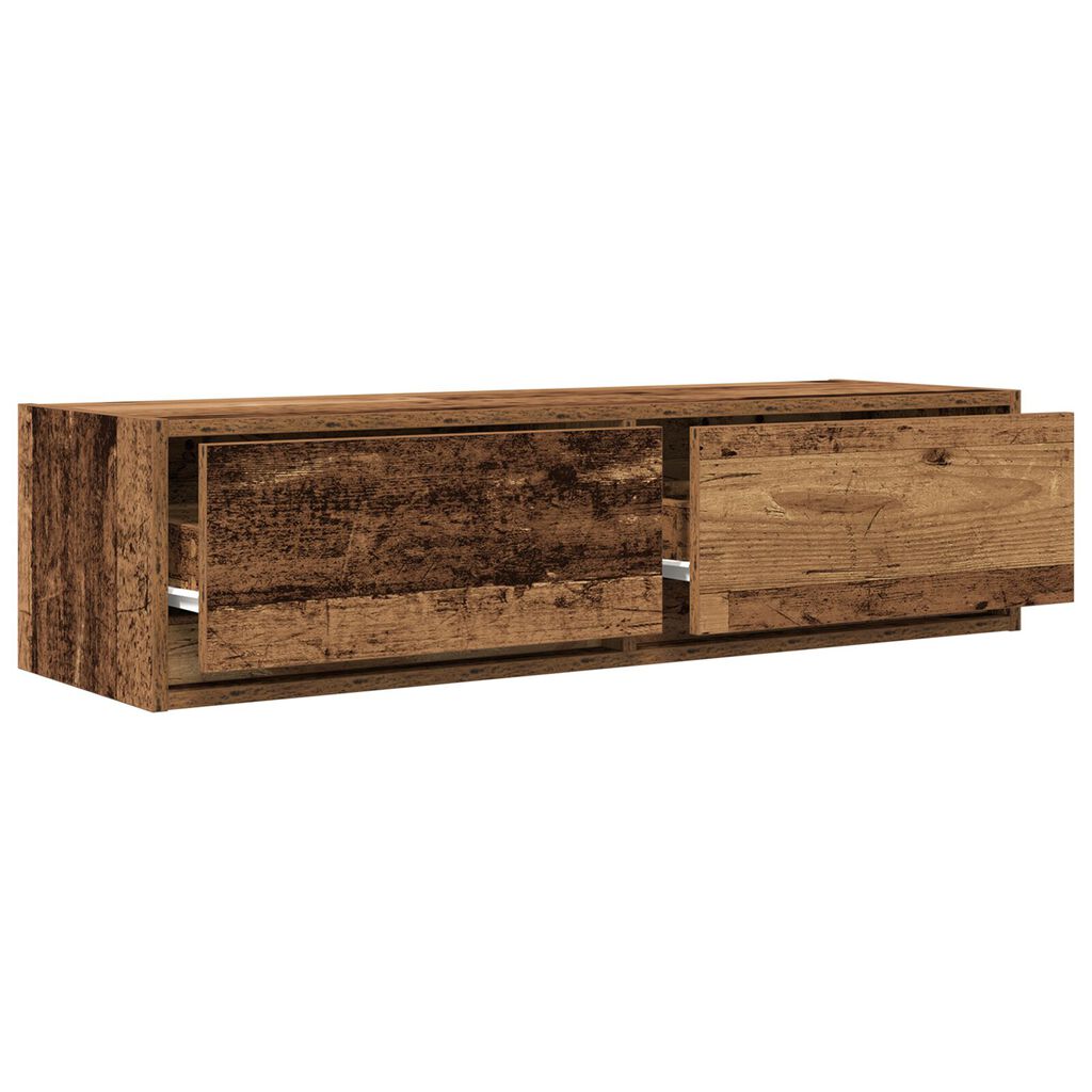 vidaXL Κιβώτιο Τηλεόρασης Παλιού Ξύλου 100x31x25,5 εκ Επεξεργασμένο Ξύλο