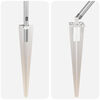 vidaXL Στύλος Περιφράξεων 26 pcs Ασημί 3.2 x 3.2 x 100 εκ Ατσάλι