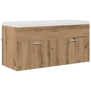 vidaXL &Nu;&tau;&omicron;&upsilon;&lambda;ά&pi;&iota; &Mu;&pi;ά&nu;&iota;&omicron;&upsilon; Artisan Oak 100 x 38,5 x 46 cm
