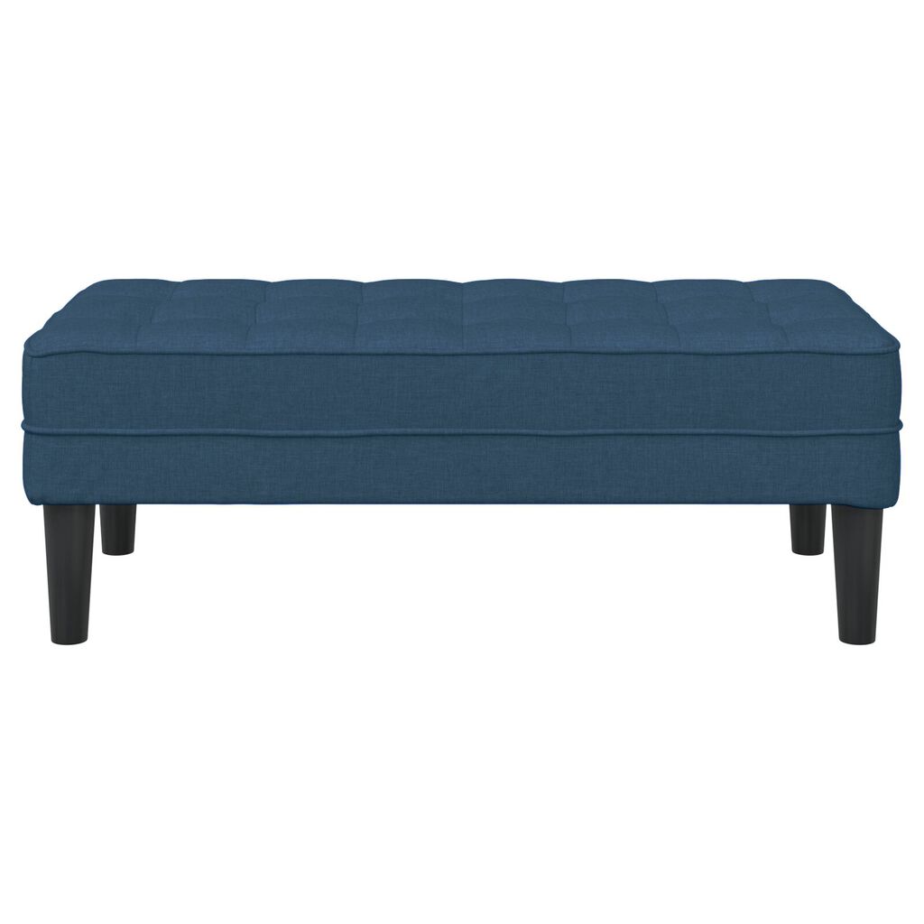 vidaXL Παγκάκι Μπλε 113x57x39 εκ. Υφάσμα