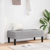 vidaXL παγκάκι Σκούρο γκρι 113 x 57 x 39 εκ. ύφασμα
