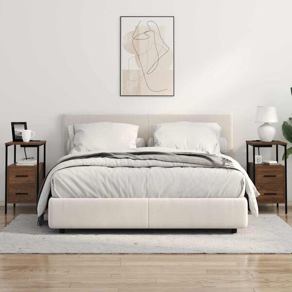 vidaXL &Kappa;&omicron;&mu;&omicron;&delta;ί&nu;&omicron; 2 pcs &Kappa;&alpha;&phi;έ &delta;&rho;&upsilon;&sigmaf; 30 x 48 x 61 &epsilon;&kappa; &Epsilon;&pi;&epsilon;&xi;&epsilon;&rho;&gamma;&alpha;&sigma;&mu;έ&nu;&omicron; &xi;ύ&lambda;&omicron;