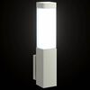 vidaXL Εξωτερικά Φωτιστικά Τοίχου 2 pcs Ασημί 10.5 x 6 x 35 εκ.
