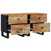 vidaXL Κομοδίνα 2 τεμ. 40 x 33 x 46 εκ. από Μασίφ Ξύλο Μάνγκο