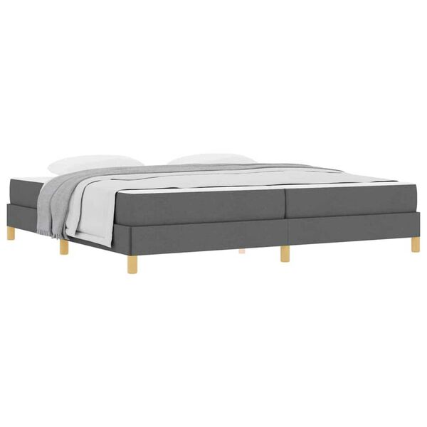 vidaXL Κρεβάτι με ελατήρια Ταμπά, Καφέ 200 x 200 cm