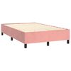 vidaXL &Kappa;&rho;&epsilon;&beta;ά&tau;&iota; Boxspring &mu;&epsilon; &Sigma;&tau;&rho;ώ&mu;&alpha; &Rho;&omicron;&zeta; 120x200 &epsilon;&kappa;. &Beta;&epsilon;&lambda;&omicron;ύ&delta;&iota;&nu;&omicron;