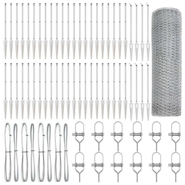 vidaXL &Sigma;&tau;ύ&lambda;&omicron;&sigmaf; &Pi;&epsilon;&rho;&iota;&phi;&rho;ά&xi;&epsilon;&omega;&nu; &Alpha;&sigma;&eta;&mu;ί 100 x 0,8 &mu; (25 &chi;&iota;&lambda; &delta;ί&kappa;&tau;&upsilon;&omicron;) &Alpha;&tau;&sigma;ά&lambda;&iota;