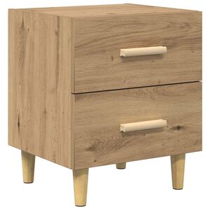 vidaXL &Nu;&tau;&omicron;&upsilon;&lambda;ά&pi;&iota; &kappa;&rho;&epsilon;&beta;&alpha;&tau;&iota;&omicron;ύ Artisan Oak 40 x 35 x 47.5cm