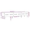vidaXL Έπιπλο Τηλεόρασης Μαύρο 150x36x30 εκ. από Επεξεργασμένο Ξύλο