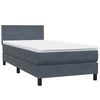 vidaXL &Kappa;&rho;&epsilon;&beta;ά&tau;&iota; Boxspring &mu;&epsilon; &Sigma;&tau;&rho;ώ&mu;&alpha; &Sigma;&kappa;&omicron;ύ&rho;&omicron; &Gamma;&kappa;&rho;&iota; 90x220 &epsilon;&kappa;. &Beta;&epsilon;&lambda;&omicron;ύ&delta;&iota;&nu;&omicron;