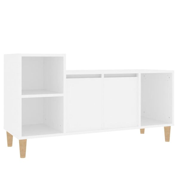 vidaXL Έπιπλο Τηλεόρασης Λευκό 100 x 35 x 55 εκ. Επεξ. Ξύλο