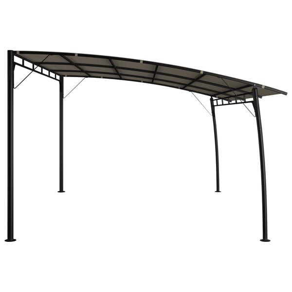 vidaXL Τεντοπέργκολα Κήπου Taupe 4 x 3 x 2,55 μ.