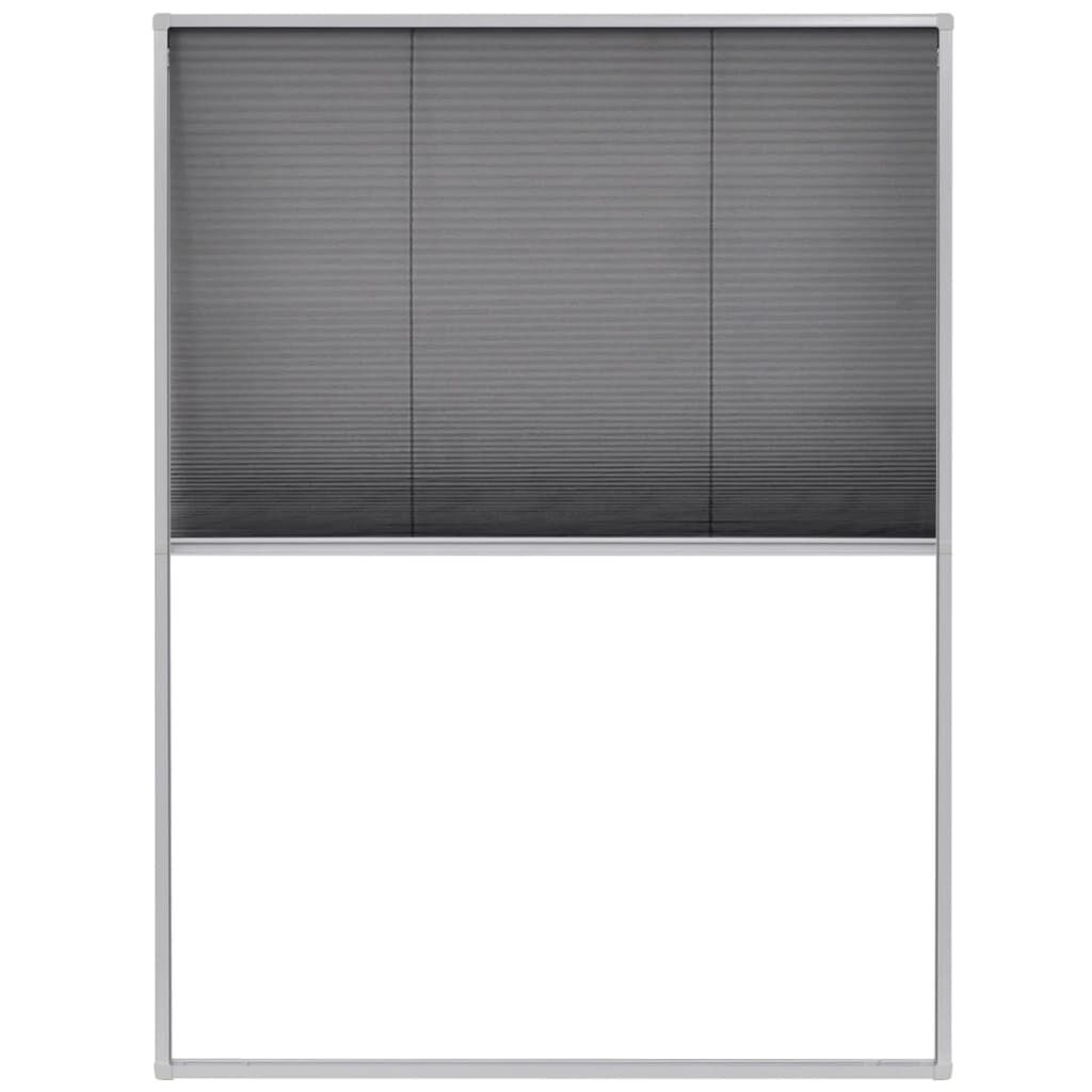 vidaXL Σήτα Παραθύρου Πλισέ 60 x 80 εκ. από Αλουμίνιο