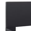 vidaXL Πλαίσιο Κρεβατιού με LED Μαύρο 120x200 εκ. από Συνθετικό Δέρμα